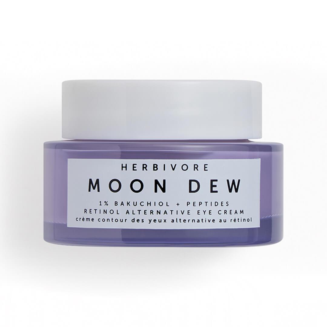 HERBIVORE BOTANICALS Moon Dew 1% Bakuchiol + Peptides Retinol Alternative Eye Cream Mobile