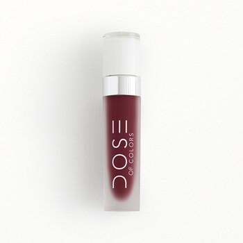 An image of DOSE OF COLORS Liquid Matte Lipstick in Plum Queen. Mobile