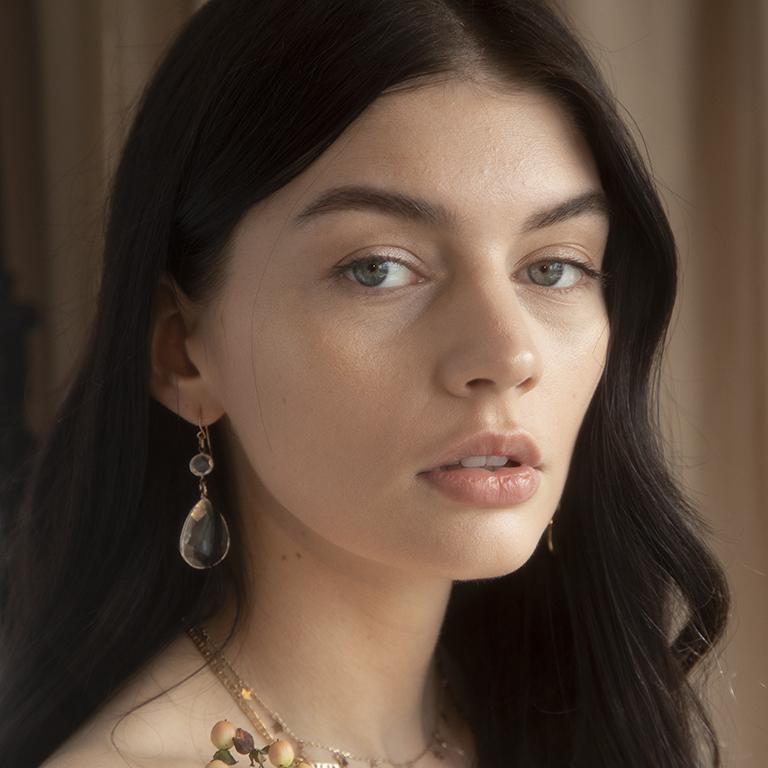 IPSY Creator Micaela Klein shows off her dewy, illuminated skin. Mobile