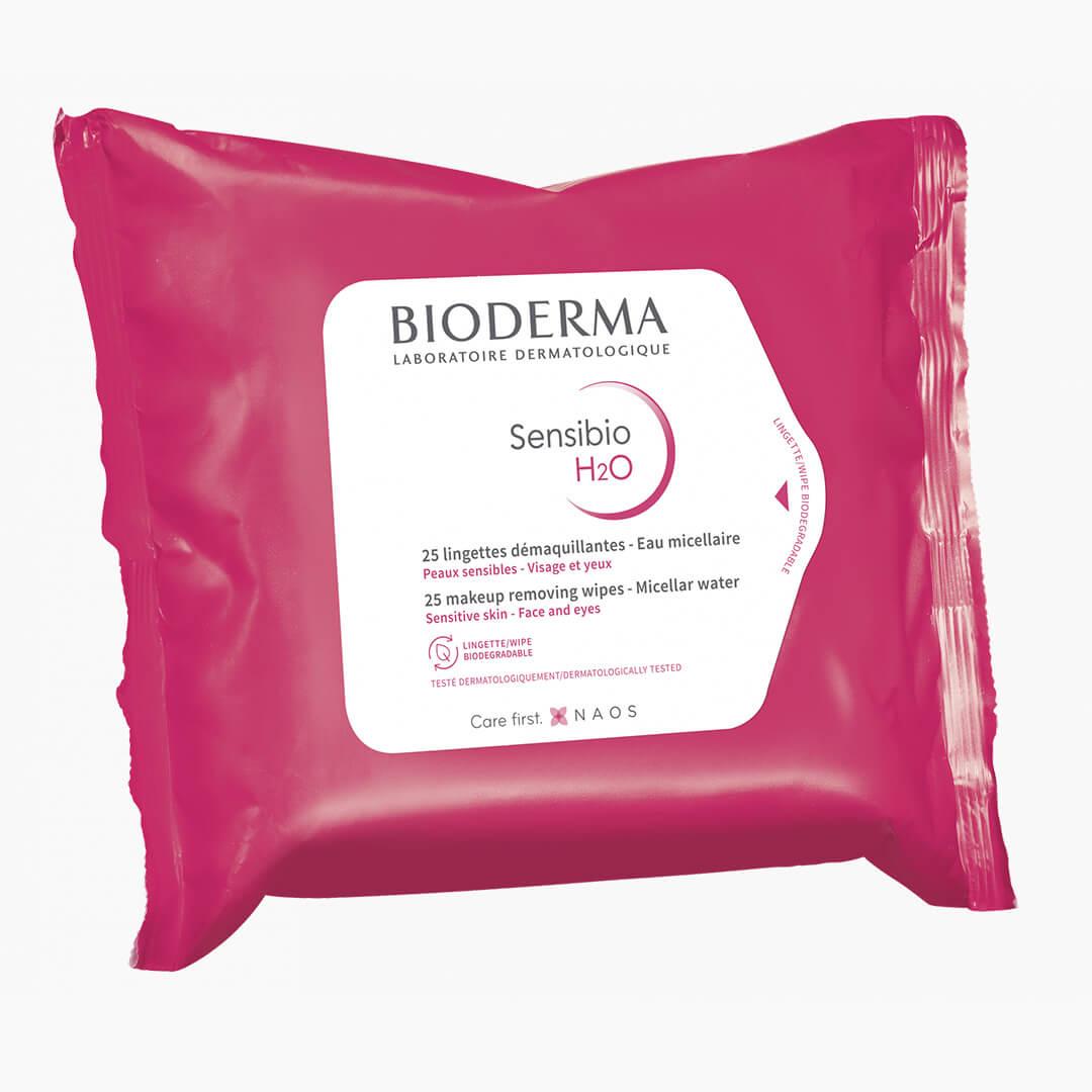 BIODERMA Sensibio H2O Makeup Removing Wipes Desktop