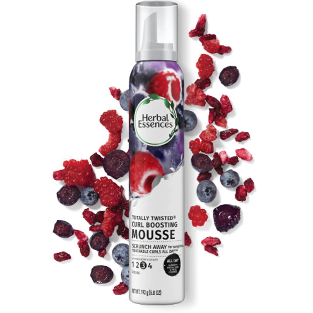 HERBAL ESSENCES Totally Twisted Curl Boosting Mousse Desktop