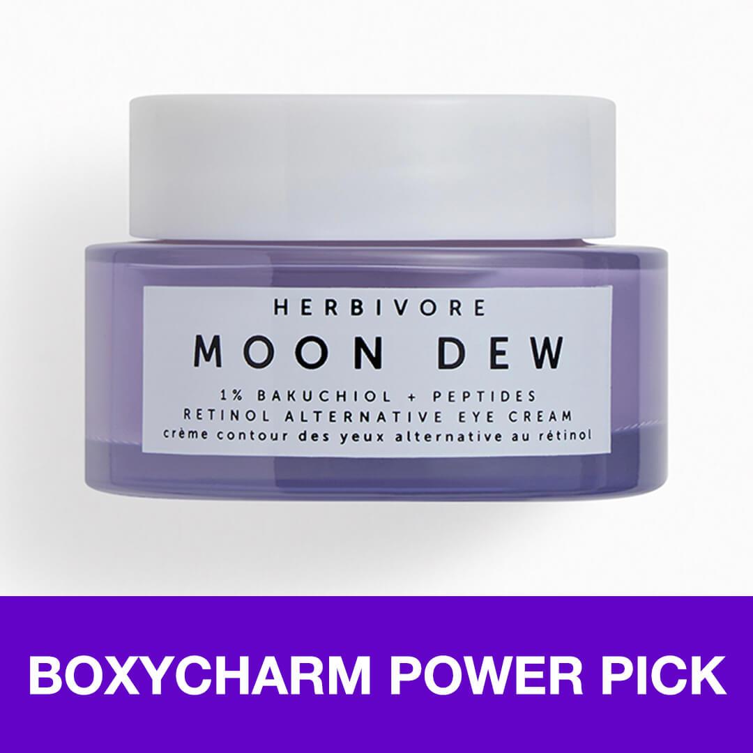 HERBIVORE BOTANICALS Moon Dew 1% Bakuchiol + Peptides Retinol Alternative Eye Cream Mobile