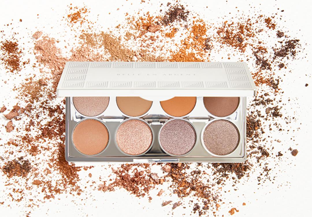 BELLE EN ARGENT Panchromatic Eyeshadow Palette Nude Intuitive Vision Desktop