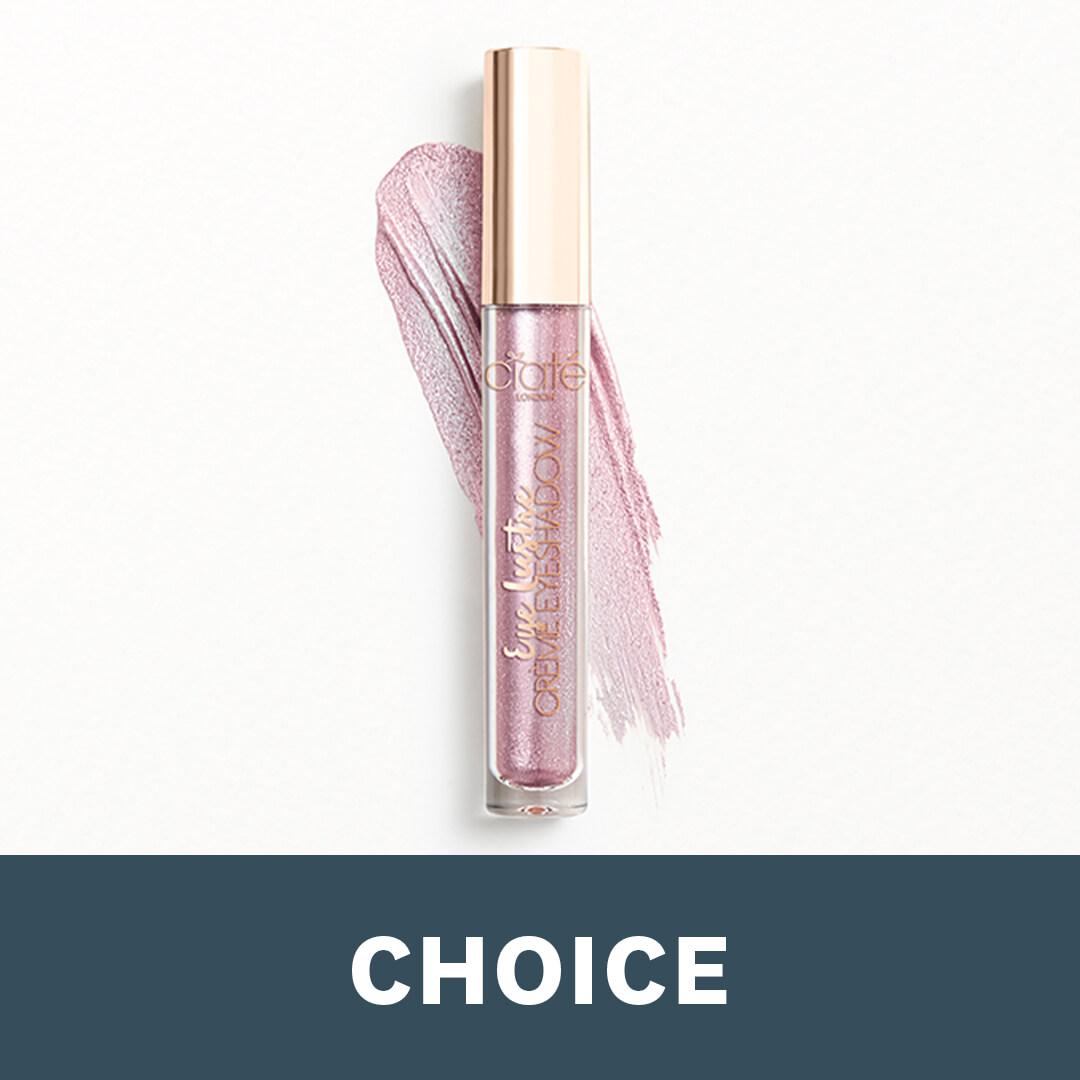 CIATÉ LONDON Eye Lustre Glitter Crème Liquid Eyeshadow in Cupid Mobile