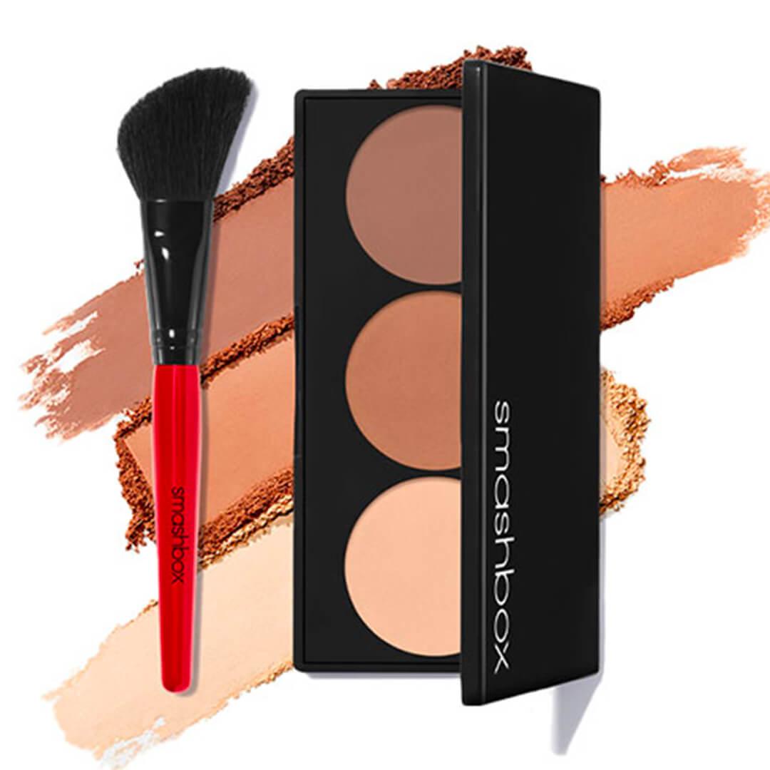 SMASHBOX COSMETICS Step by Step Contour Palette + Brush Mobile