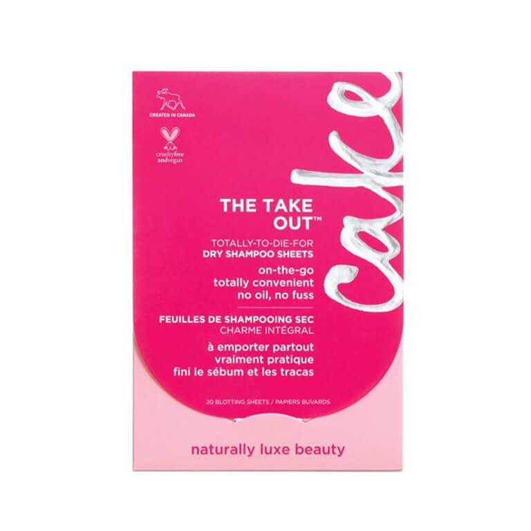 CAKE BEAUTY The Take Out Dry Shampoo Sheets Desktop