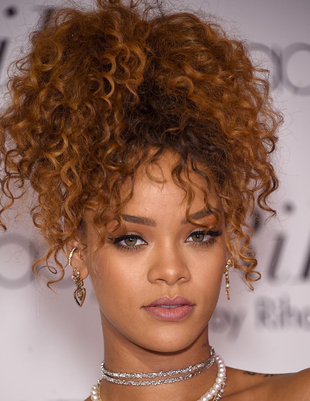 Musician Rihanna attends the RiRi by Rihanna fragrance unveiling at Macy's Downtown Brooklyn on August 31, 2015 in New York City. Desktop