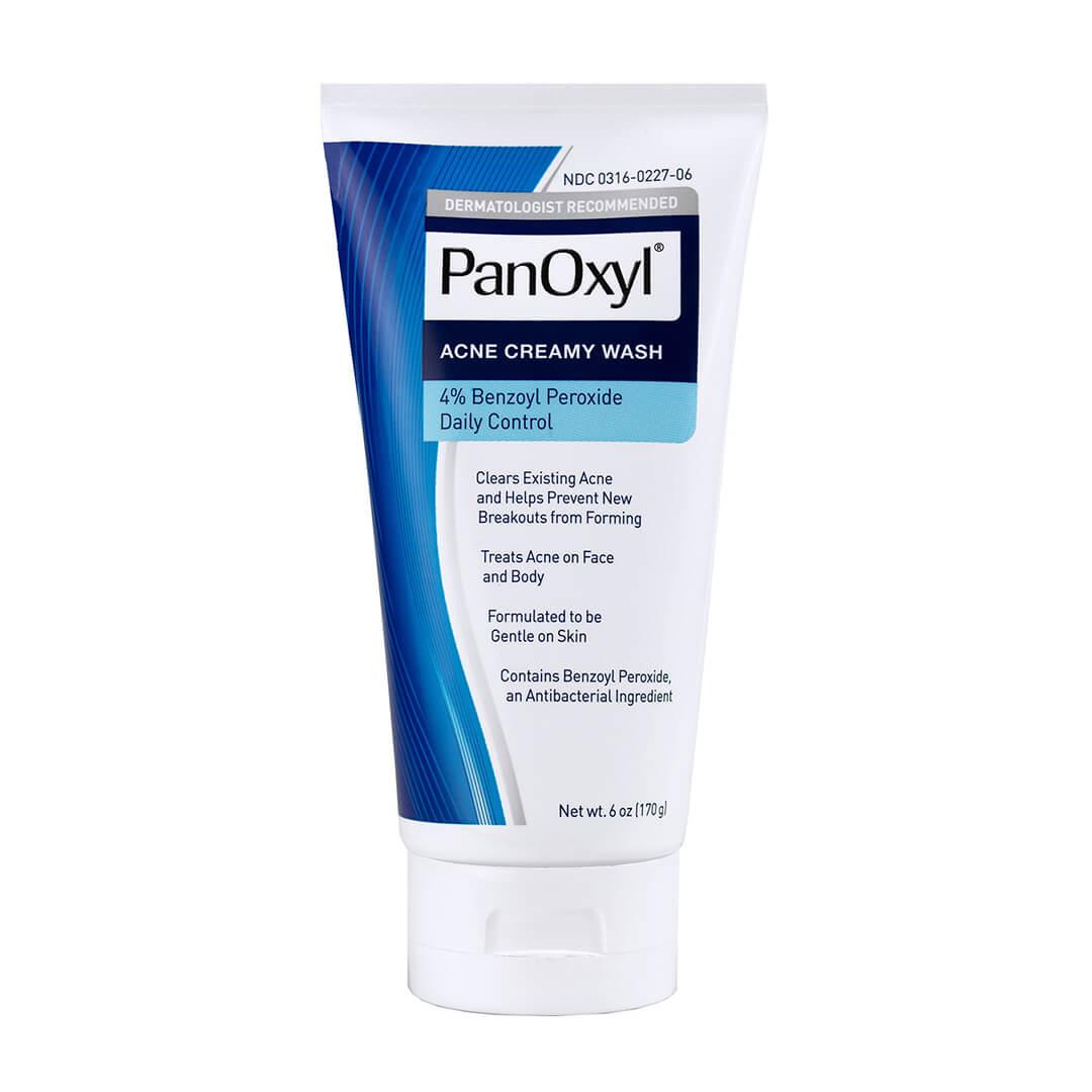 PANOXYL Acne Creamy Wash Benzoyl Peroxide 4% Daily Control Mobile