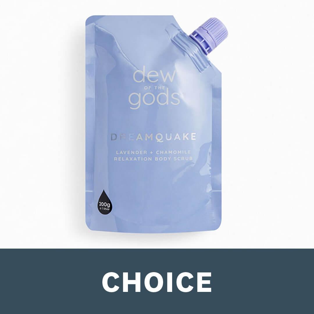 DEW OF THE GODS Dreamquake Nighttime Body Scrub Mobile