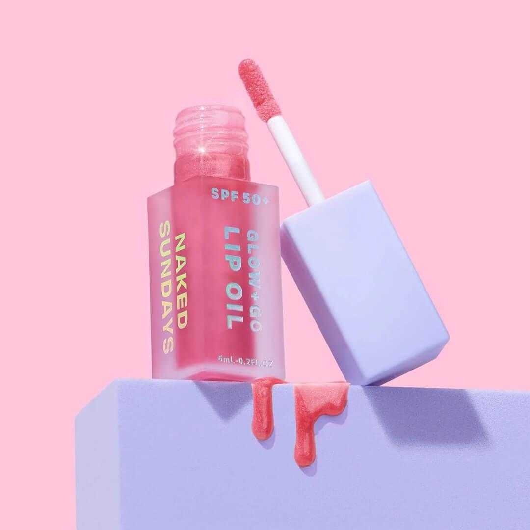 NAKED SUNDAYS SPF50+ Glow + Go Hydrating Lip Oil Mobile