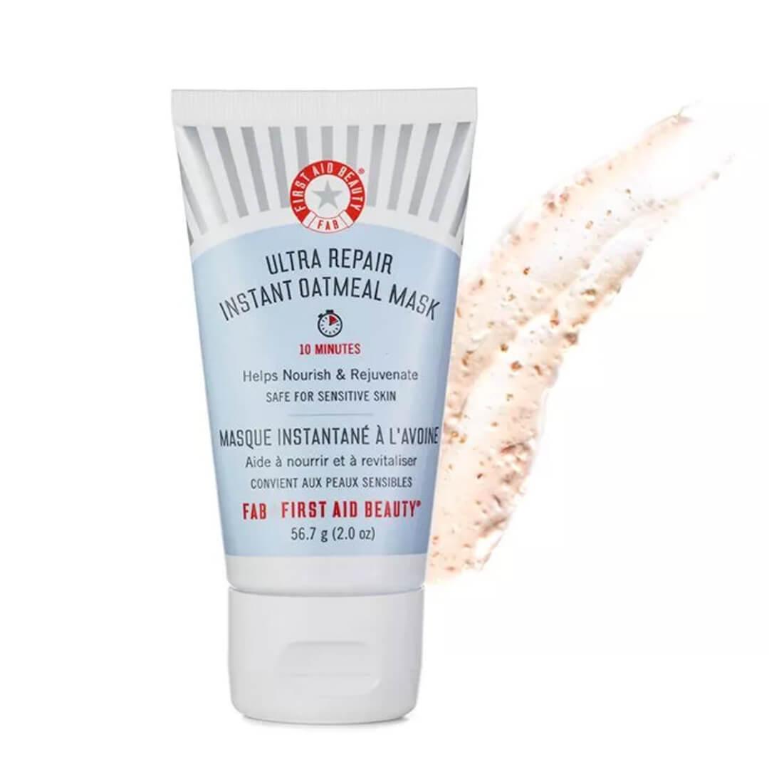 An image of FIRST AID BEAUTY Ultra Repair Instant Oatmeal Mask. Mobile