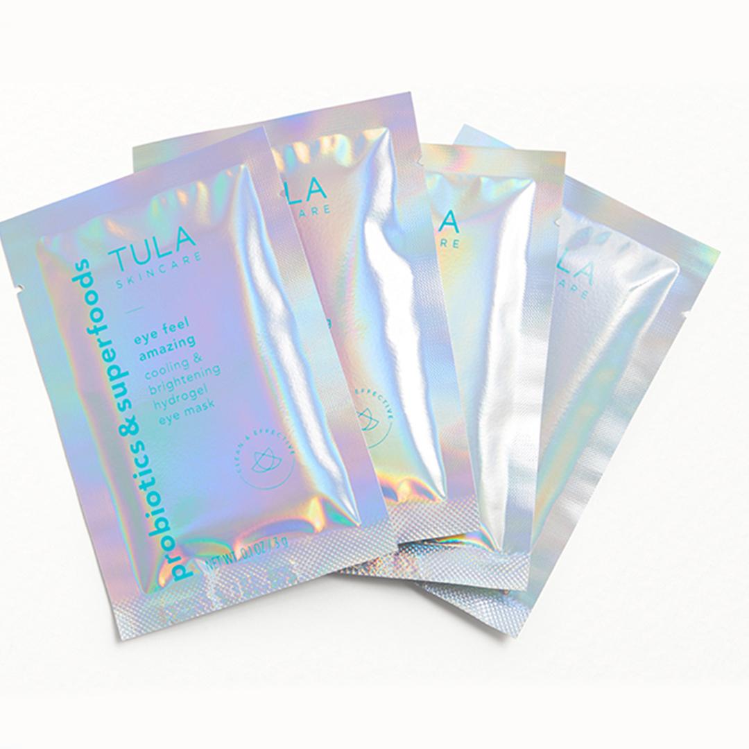 TULA SKINCARE Eye Feel Amazing Cooling & Brightening Hydrogel Eye Mask Set Mobile