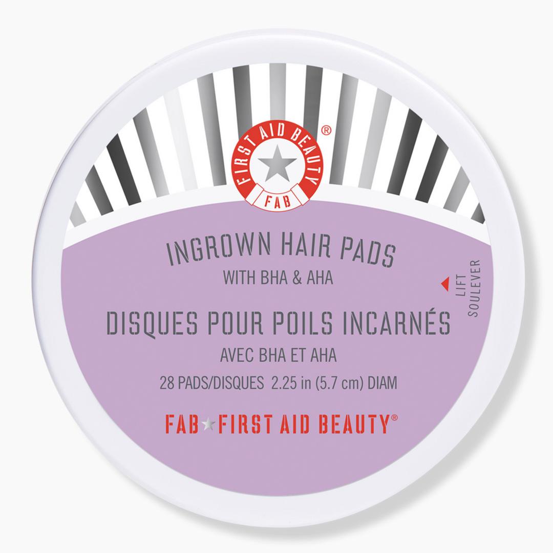 FIRST AID BEAUTY Ingrown Hair Pads with BHA & AHA Mobile