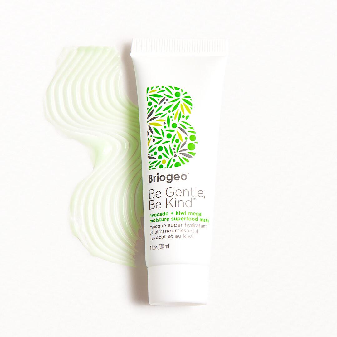 An image of BRIOGEO Be Gentle Be Kind - Avocado + Kiwi Mega Moisture Mask. Desktop