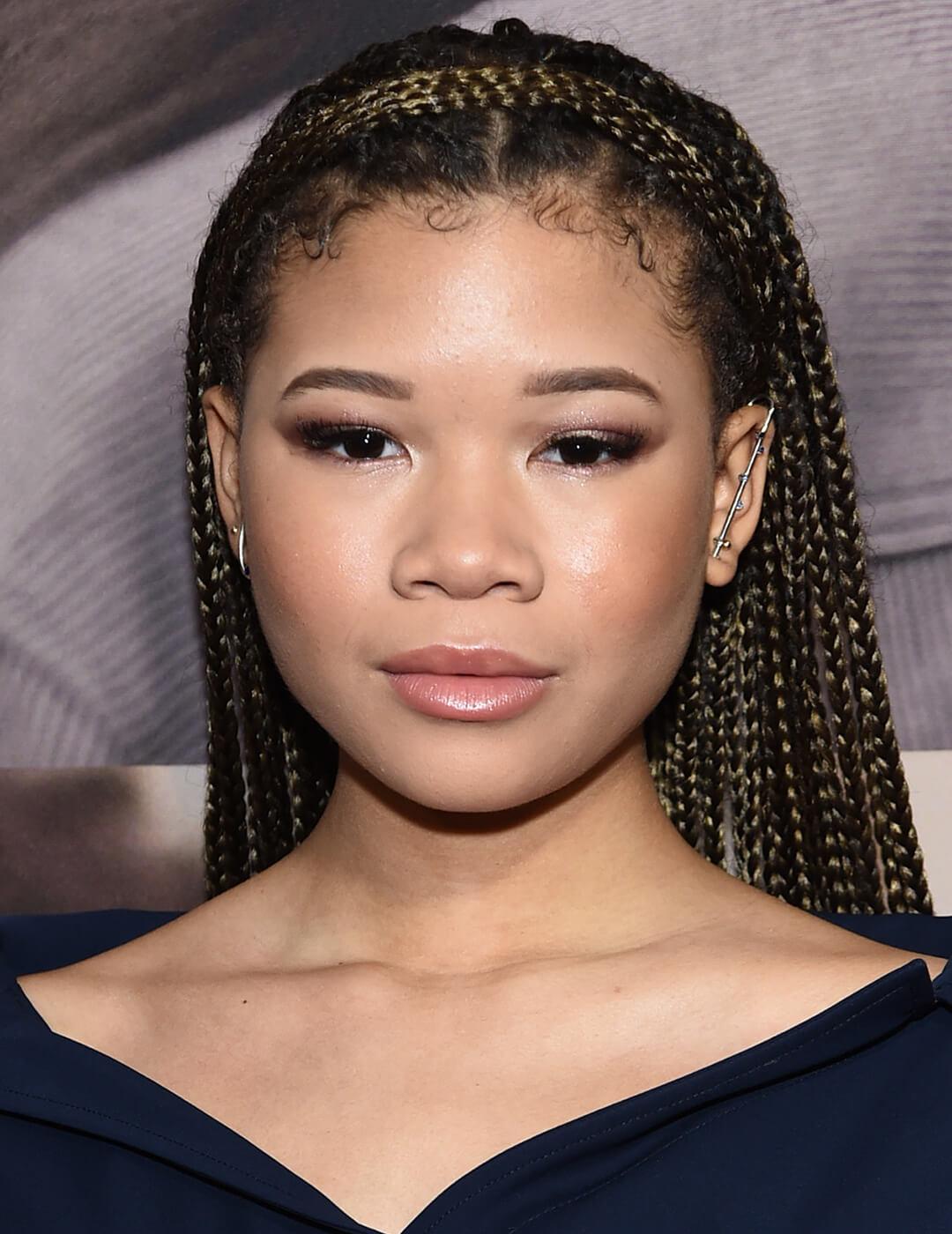 Storm Reid rocking a braided headband hairstyle Desktop