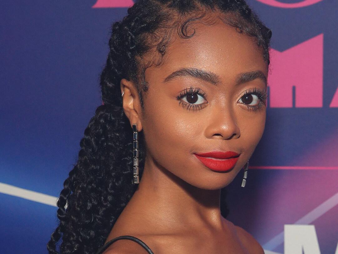 Close-up of Skai Jackson rocking a passion twists hairstyle Desktop