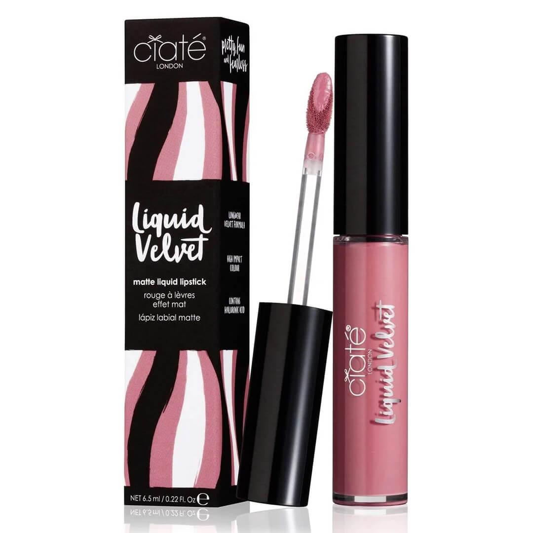 CIATÉ LONDON Liquid Velvet® Nudes Matte Liquid Lipstick in Delight Mobile