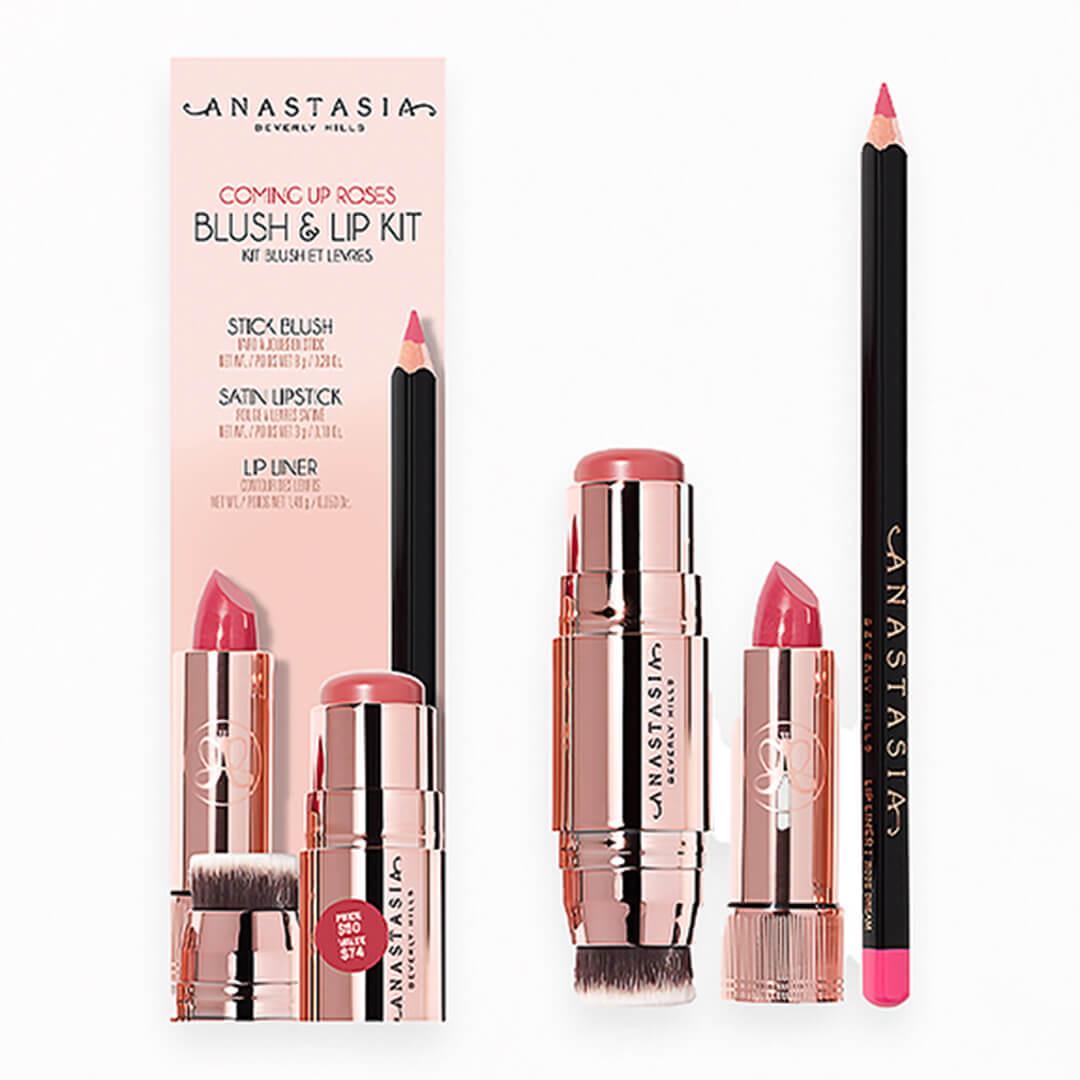 ANASTASIA BEVERLY HILLS Coming Up Roses Blush & Lip Kit Mobile