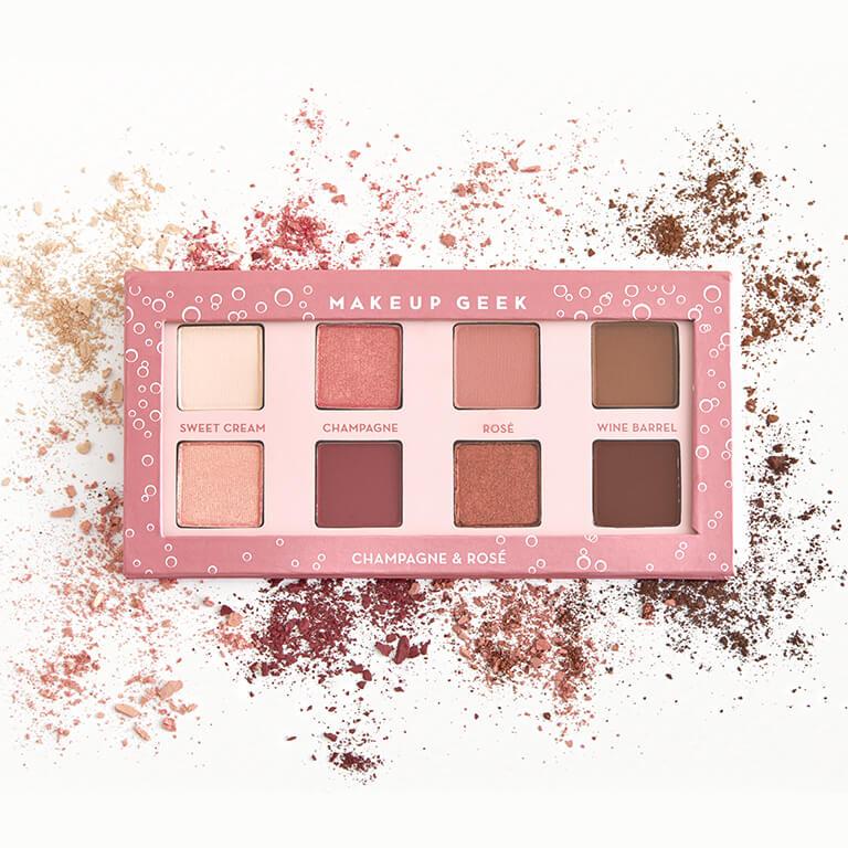 Ipsters signed up to receive a Glam Bag Ultimate this February might receive MAKEUP GEEK Champagne and Rosé Eyeshadow Palette Desktop