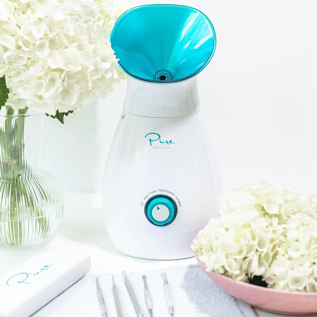 PURE DAILY CARE NanoSteamer 3-in-1 Ionic Facial Steamer Mobile
