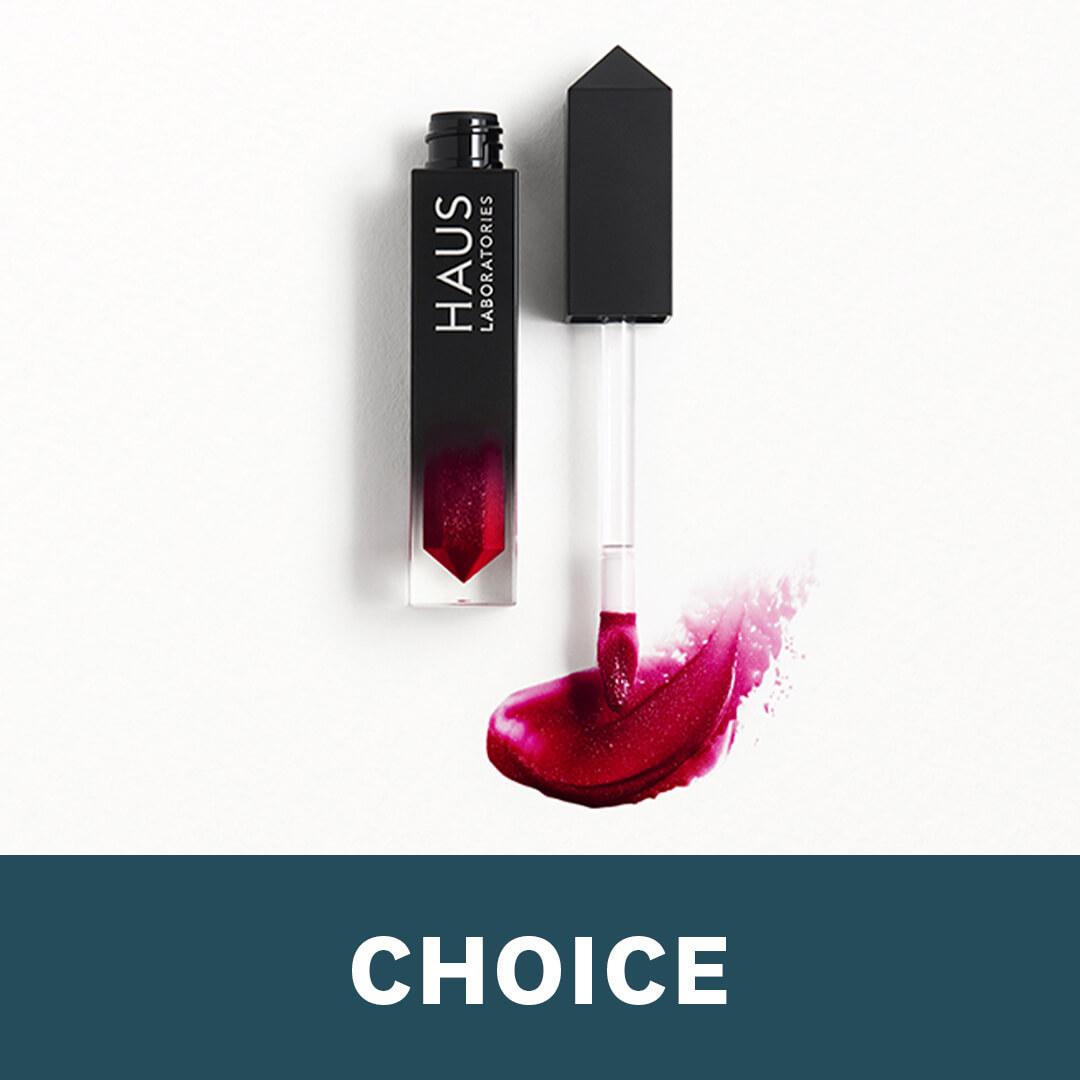 HAUS LABORATORIES Le Riot Lip Gloss in Scream Mobile