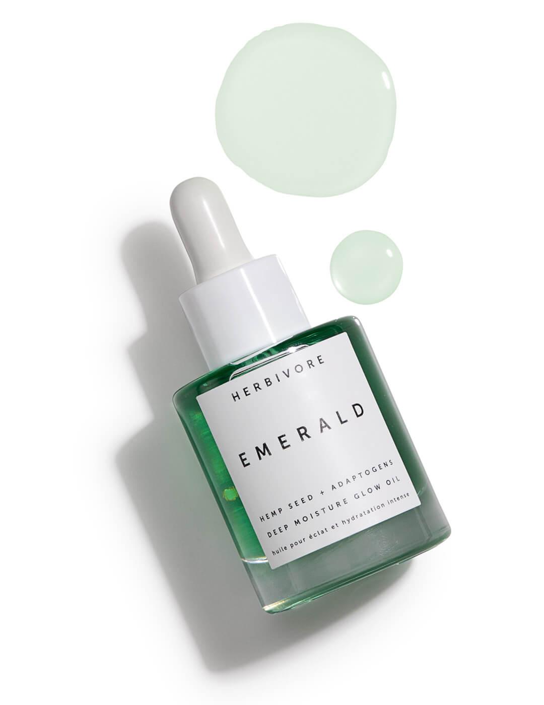 HERBIVORE BOTANICALS Emerald Deep Moisture Glow Oil Desktop