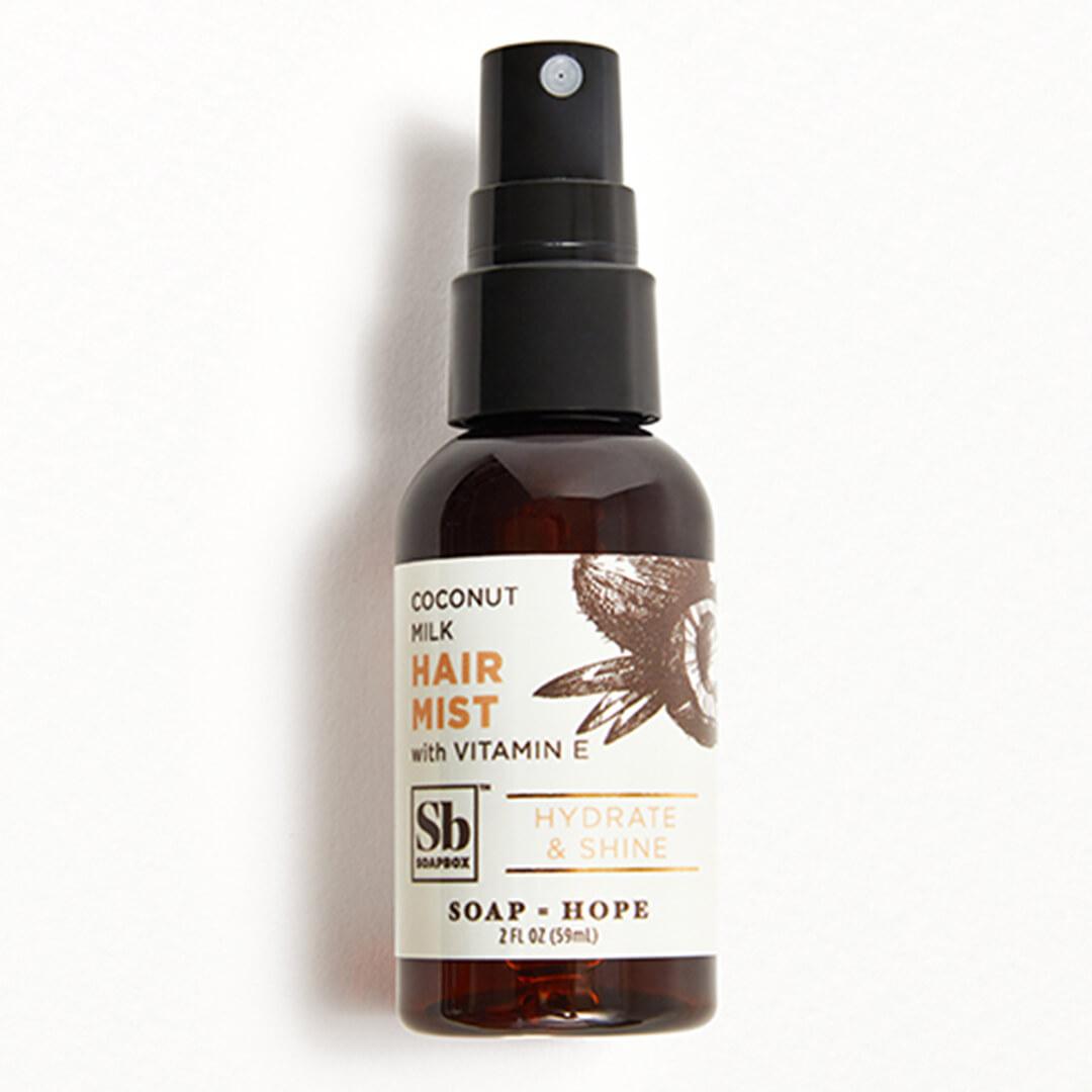 SOAPBOX Coconut Milk Hair Mist Desktop