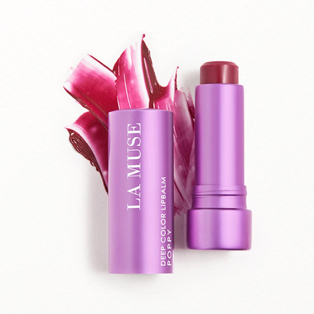 LA MUSE Deep Color Lip Balm in Poppy Mobile productId:p-k0oaro5xe1yx5zg