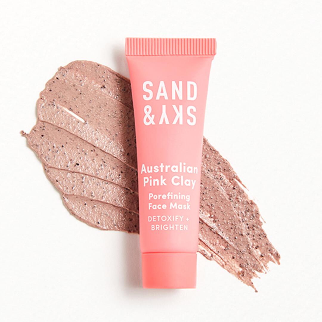 SAND & SKY Australian Pink Clay - Porefining Face Mask Desktop