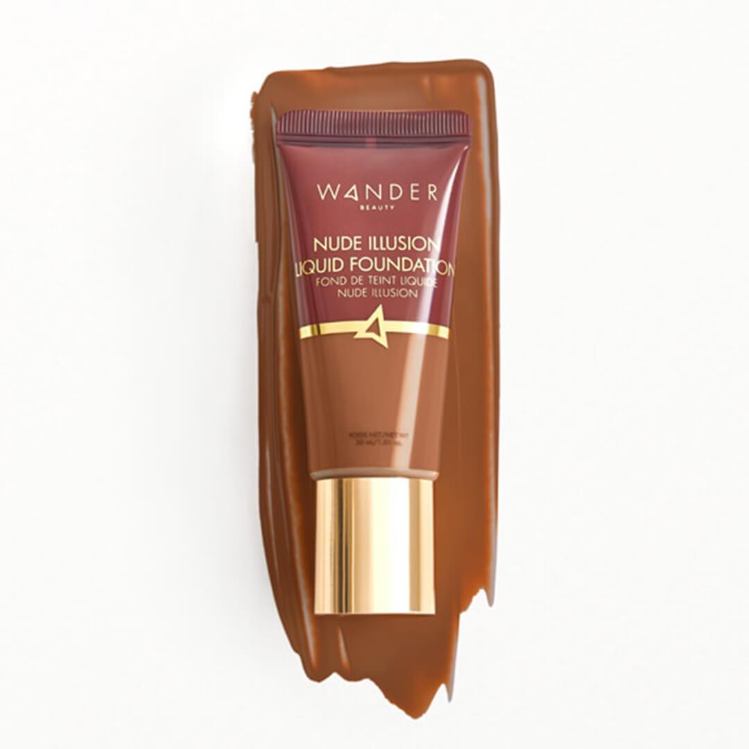 WANDER BEAUTY Nude Illusion Liquid Foundation in Rich Deep Mobile productId:p-k06uo869kafa1vws