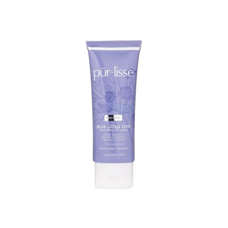 PURLISSE BEAUTY Blue Lotus Seed Mud Mask + Exfoliant Desktop