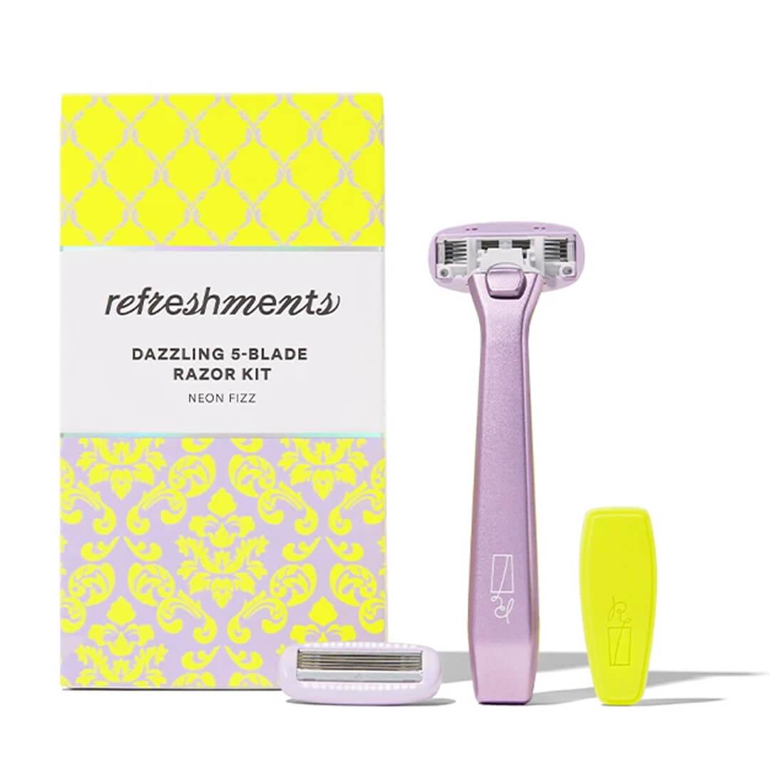 REFRESHMENTS Luxe 5-Blade Razor Mobile
