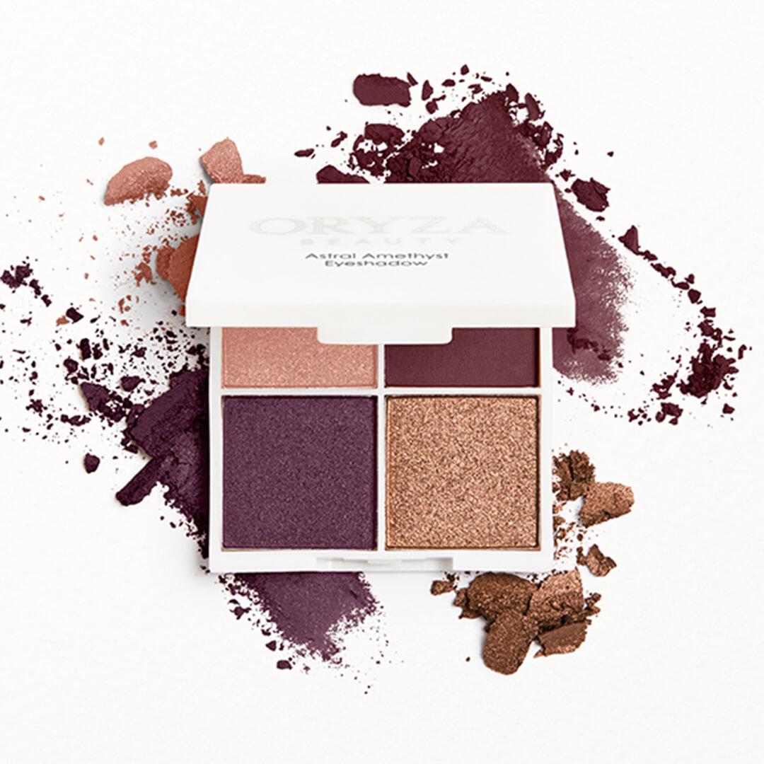 ORYZA Astral Amethyst Shimmer Eyeshadow Mobile
