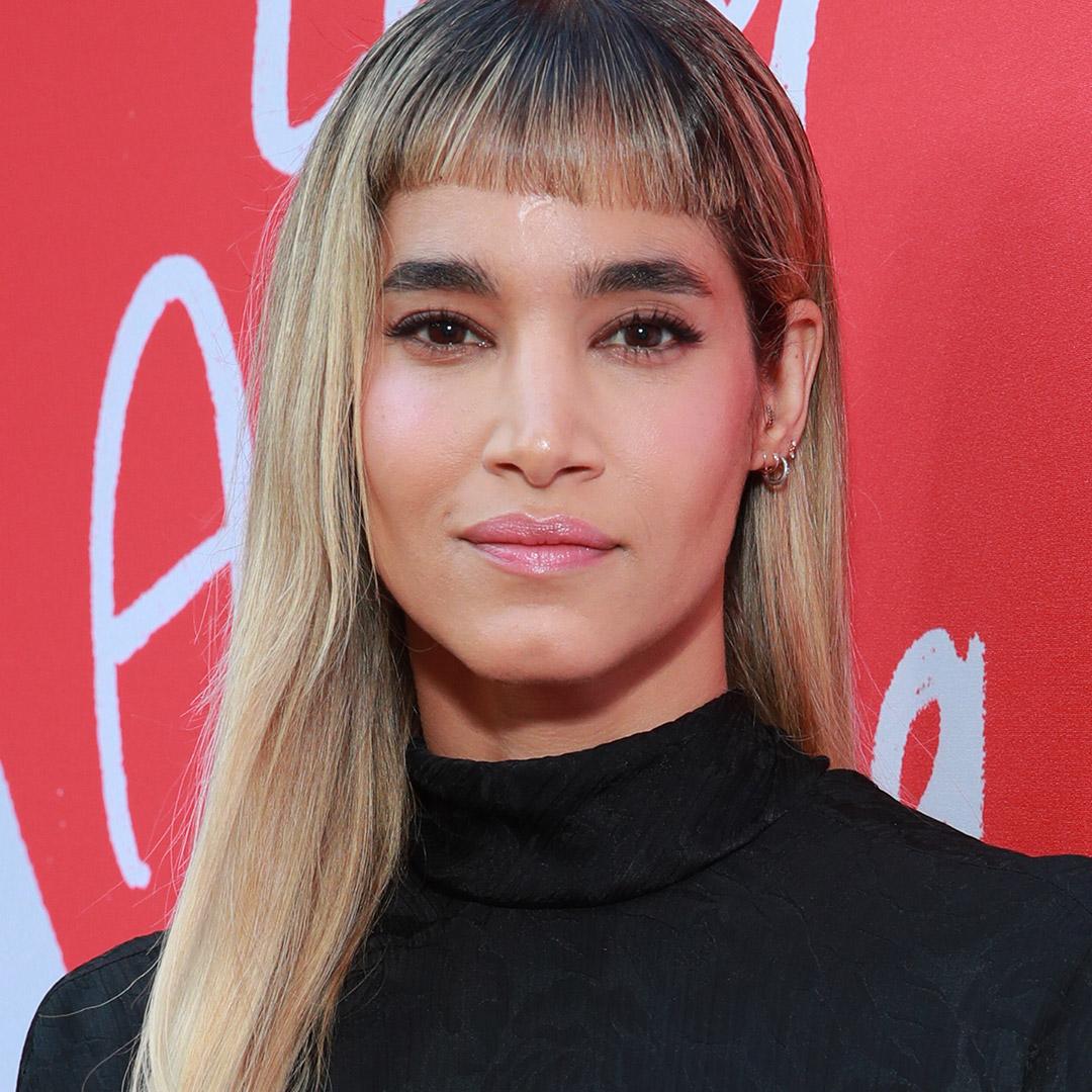 A photo of Sofia Boutella with bendy baby bangs Desktop
