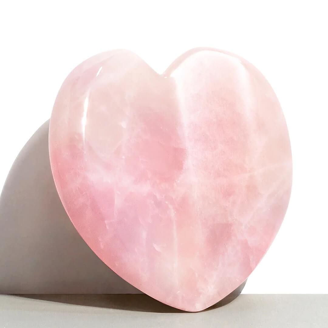 KORA ORGANICS Rose Quartz Heart Facial Sculptor Mobile