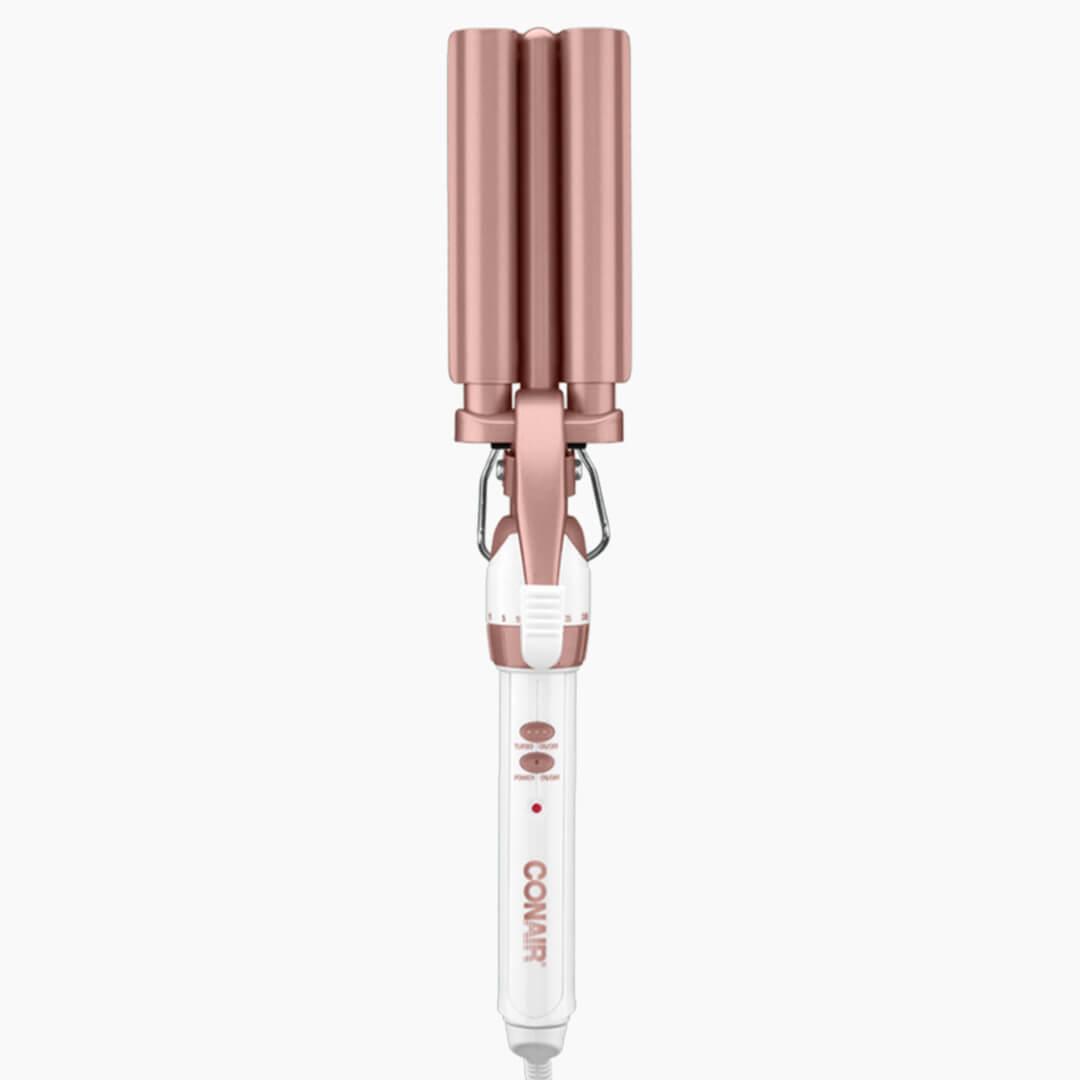 CONAIR Double Ceramic Triple Barrel Hair Waver, Crimping Iron Mobile