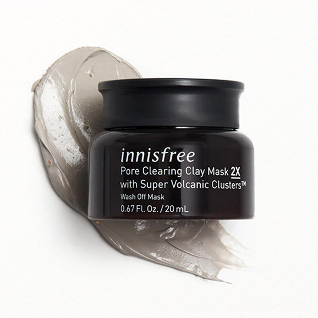 INNISFREE Pore Clearing Clay Mask with Super Volcanic Clusters Mobile