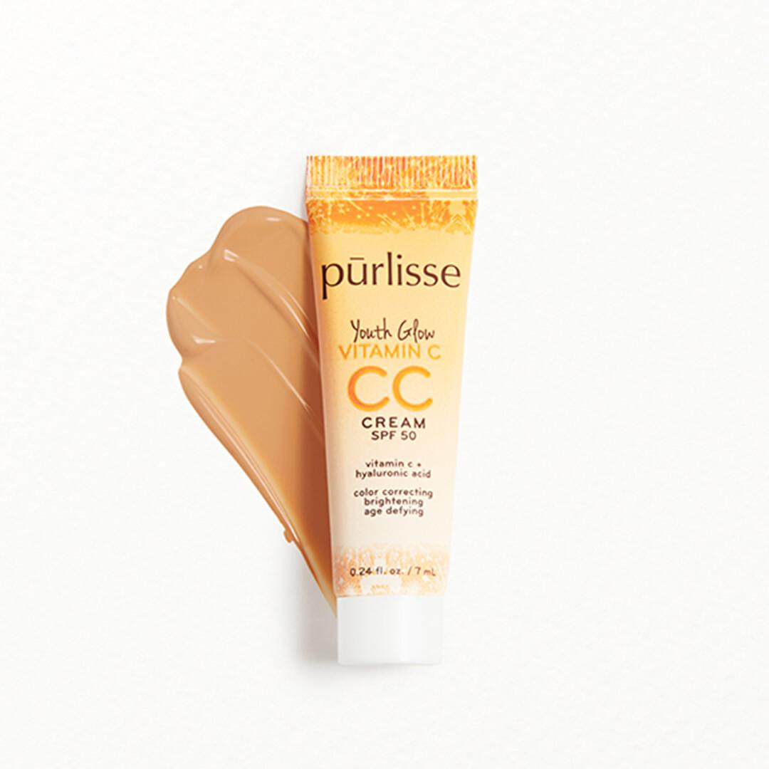 PURLISSE BEAUTY Youth Glow Vitamin C CC Cream SPF50 in Medium Mobile productId:p-k2et7yvdt5qy23rh