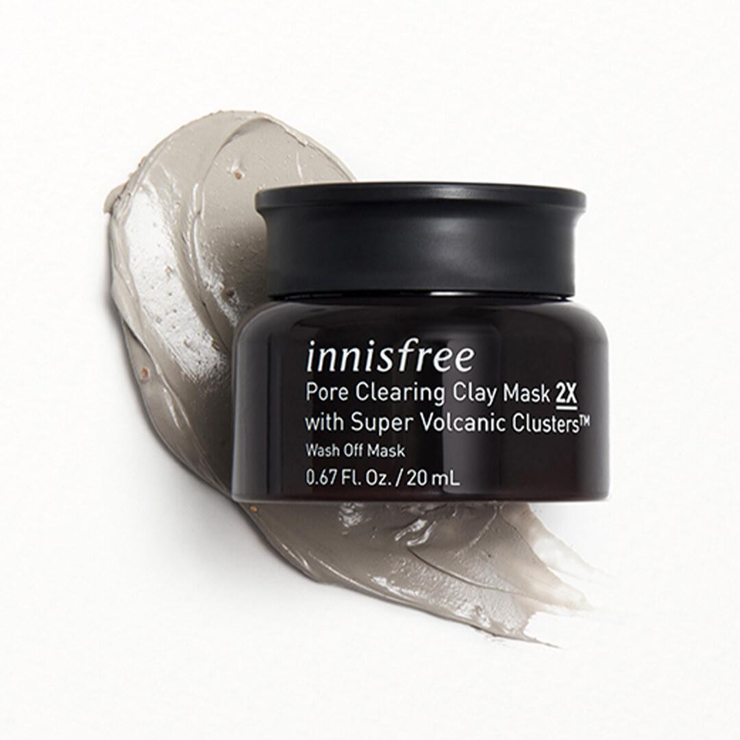 INNISFREE Pore Clearing Clay Mask with Super Volcanic Clusters Mobile