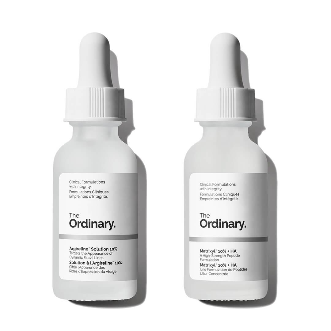 THE ORDINARY Argireline Solution 10% and THE ORDINARY Matrixyl 10% + HA Desktop