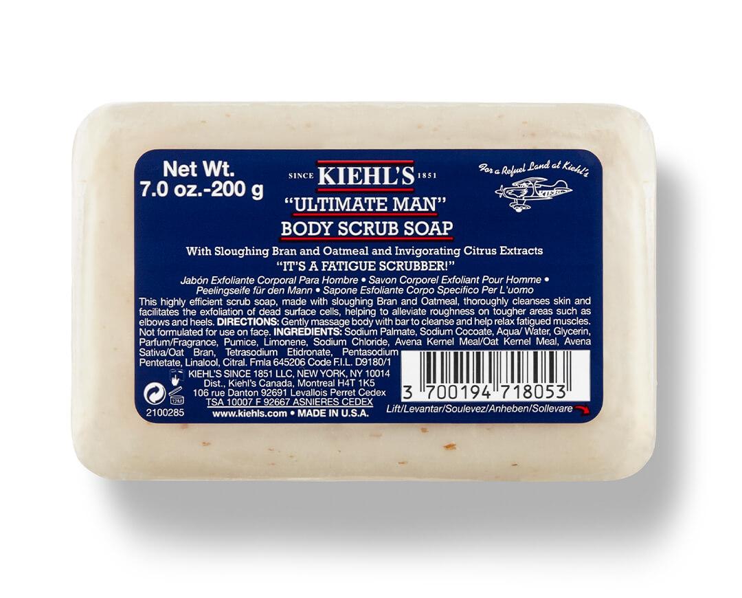 KIEHL’S “Ultimate Man” Body Scrub Soap Mobile