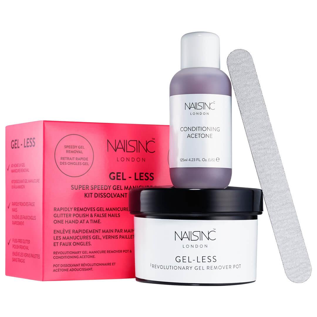 NAILS INC. Gel-less Gel Nail Polish Removal Kit Mobile