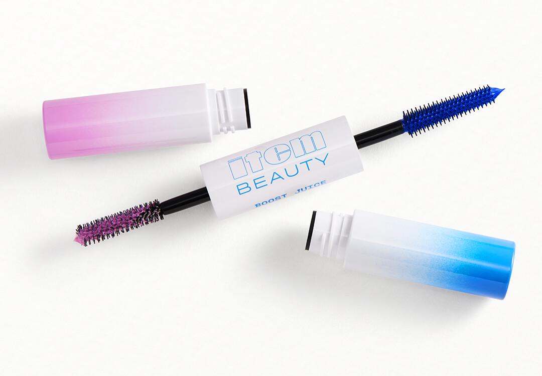 ITEM BEAUTY Boost Juice Dual-Ended Lash Primer & Colored Mascara Mobile