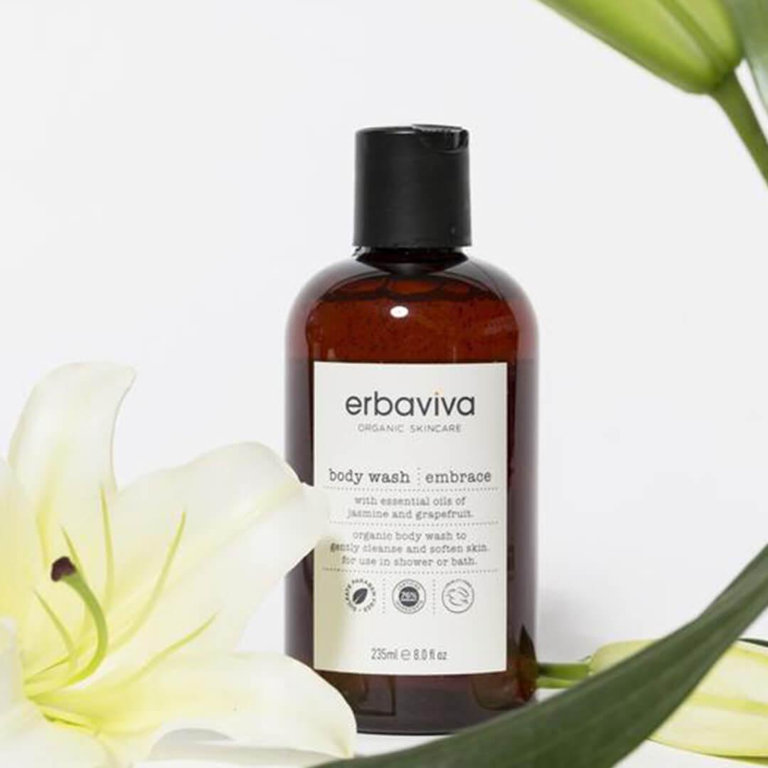 An image of ERBAVIVA Embrace Body Wash. Mobile