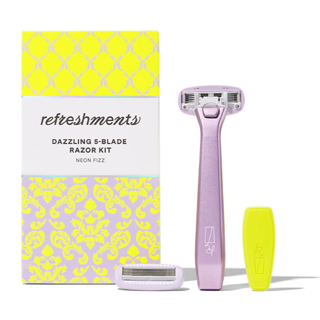 REFRESHMENTS Dazzling 5-Blade Razor Mobile