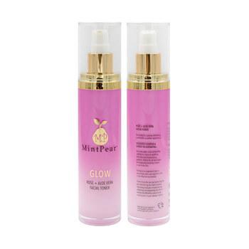 MINTPEAR GLOW Rosewater + Aloe Vera Facial Toner Mobile