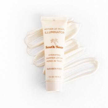 South Seas Skincare Mother of Pearl Illuminator is our pick for a subtle, pearly shimmer. Mobile