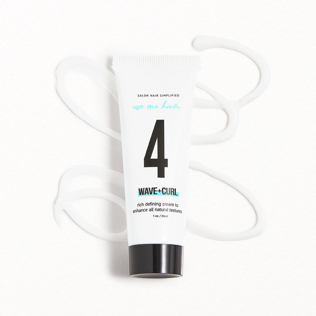 USE ME HAIR Wave + Curl Cream Mobile