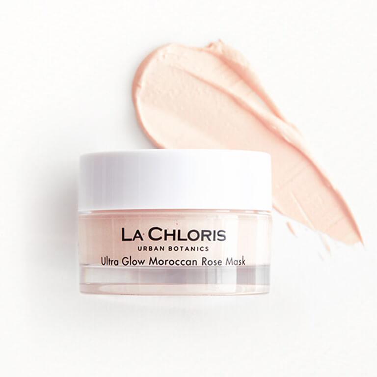 LA CHLORIS URBAN BOTANICS Ultra Glow Moroccan Rose Mask Desktop