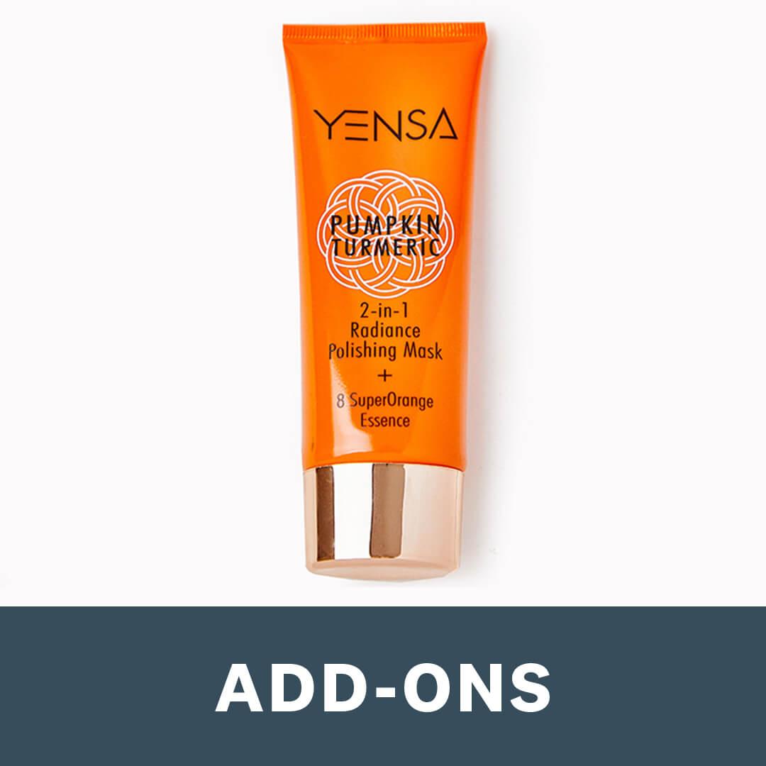 YENSA BEAUTY Pumpkin Turmeric 2-in-1 Radiance Polishing Mask Mobile